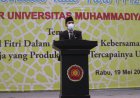 UMC Gelar Halal Bihalal Idul Fitri 1442 H, Rektor Arif:  Wujudkan Masa Depan Yang Produktif dan Berkemajuan
