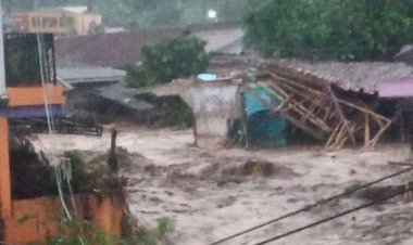Banjir hingga Tanah Longsor Dikabarkan Timpa Kab Sukabumi Jabar