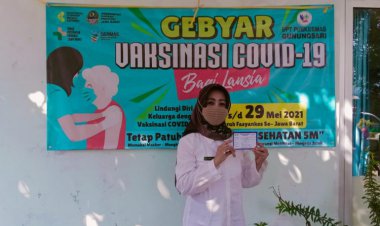 Kepala Cadisdik Wilayah X Jabar Beserta Staf Jalani Vaksinasi Tahap 2