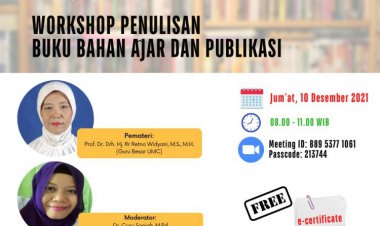 Pacu Produktifitas Dosen, Prodi PG-PAUD UMC Gelar Workshop Penyusunan Bahan Ajar dan Publikasi