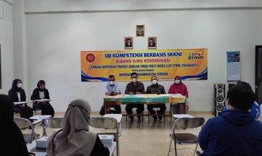 Bekali  Video Editor Knowledge  Mahasiswa Prodi Ilkom UMC,  LSP STMM Gelar Uji Kompetensi Berbasis SKKNI