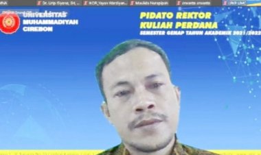 Sambut Semester Genap Tahun 2021/2022, Rektor UMC Ajak Civitas Akademika Untuk  Saling Peduli