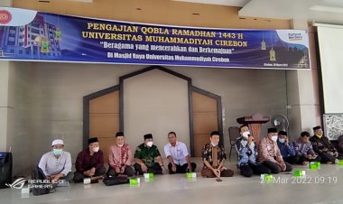 Penuh Khidmat, UMC Gelar Pengajian Qobla Ramadhan 1443 H