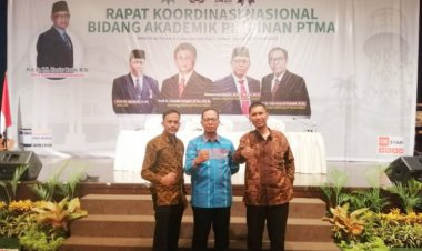 Dihadiri Pimpinan PTMA Se-Indonesia, Rektor dan Warek 1 UMC Ikuti Rakornas Bidang Akademik  di Sumut