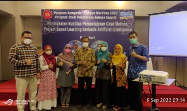 PBI UMC Gelar Workshop Project Based Learning berbasis Artificial Intelligence