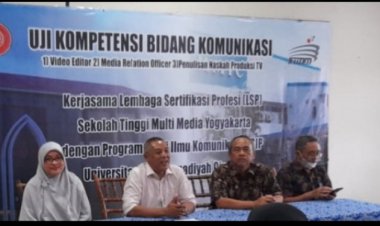 Ilmu Komunikasi Kian Diminati, UMC Gandeng STMMC Yogyakarta Gelar Uji Kompetensi