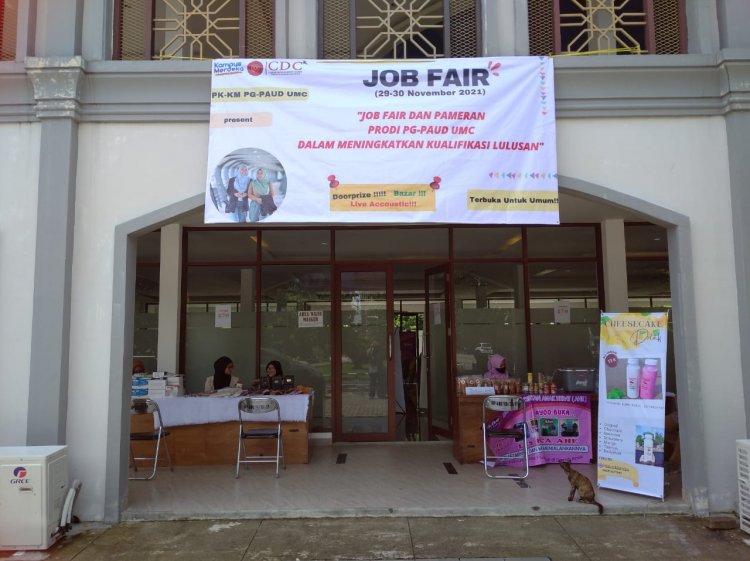 Prodi PG-PAUD UMC Sukses Gelar Job Fair dan Exhibition 2021