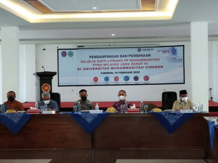 Gelar Pendampingan 6 PTM Jabar III, Majelis Diktilitbang PP Muhammadiyah Tunjuk UMC Jadi Tuan Rumah