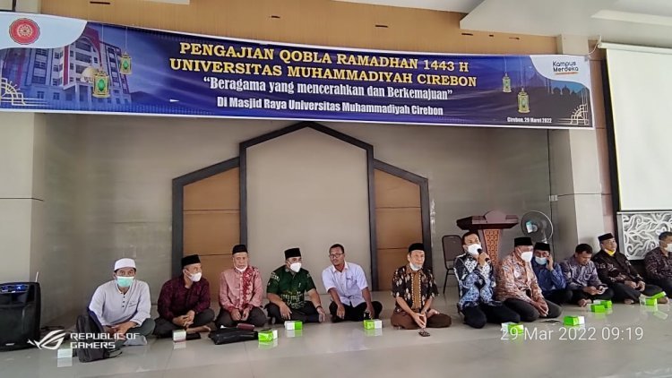 Penuh Khidmat, UMC Gelar Pengajian Qobla Ramadhan 1443 H