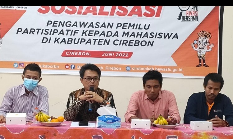 FAI UMC Bersama Bawaslu Kabupaten Cirebon Gelar Sosialisasi Pengawasan Pemilu Partisipatif