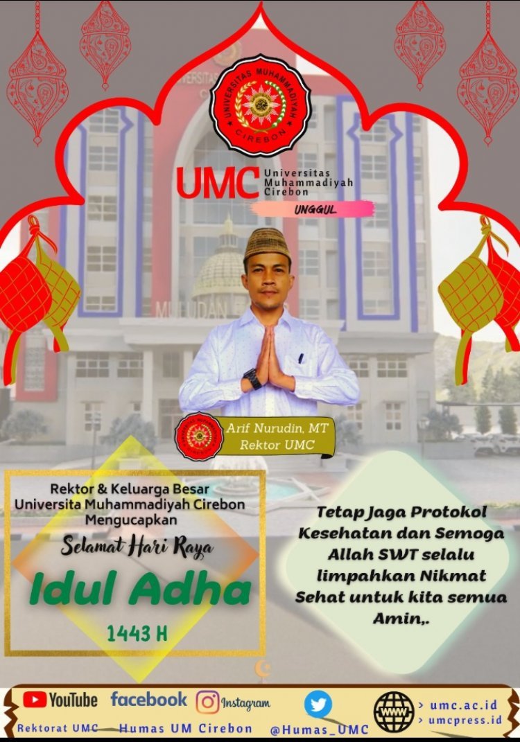 Idul Adha 1443 H, Rektor UMC Ajak Civitas Akademika Syukuri Nikmat Allah SWT