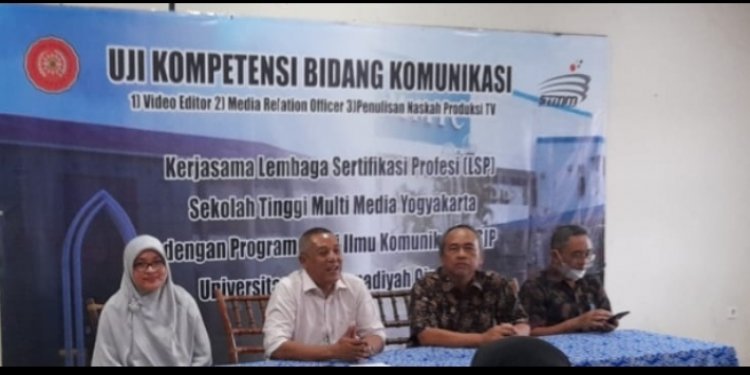 Ilmu Komunikasi Kian Diminati, UMC Gandeng STMMC Yogyakarta Gelar Uji Kompetensi 