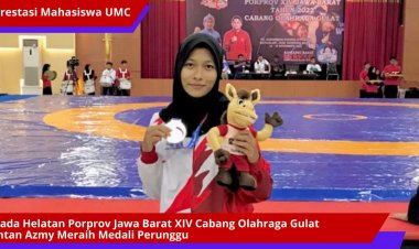 Intan Azmy Mahasiswa Pendidikan Matematika UMC Raih Perunggu