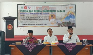 Di Pengajian Qobla Ramadhan 1444 H,  Ketua PWM Jabar: UMC, Mercusuar Peradaban
