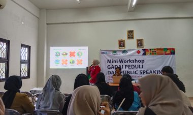 Ilkom UMC Bersama Shelter FM Gelar Mini Workshop Public Speaking