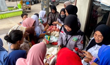 Semangat Berbagi dan Peduli, FKIP UMC Bantu Sesama