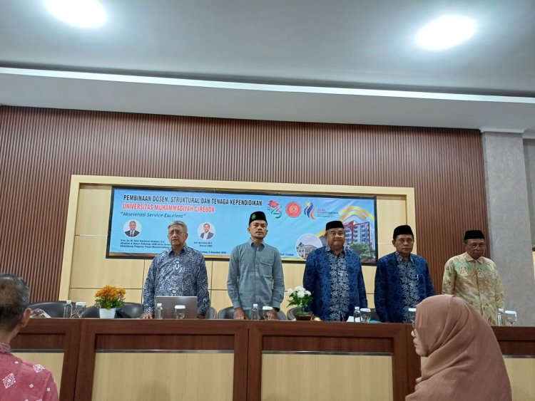 Jaga Nilai Keunggulan, UMC Gelar Akselerasi Service of Excellent 2023
