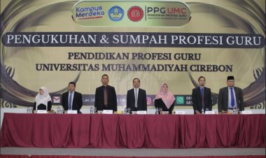 Sumpah Profesi, Lulusan PPG UMC Wakafkan Diri untuk Negeri