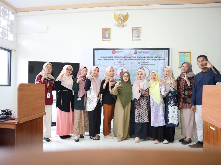 Jaga Predikat Unggul, Prodi PBI UMC Dampingi Guru Bahasa Inggris Se-Kabupaten Cirebon