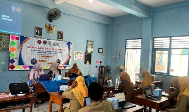 Untuk Membantu Guru Memahami Kurikulum Merdeka, Dosen PGSD dan PPG FKIP UMC Melakukan Pendampingan Optimalisasi PMM Guru SD 2 Muhammadiyah Kota Cirebon