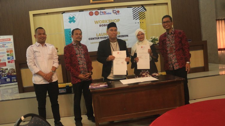 Jaga Predikat Unggul, Fakultas Teknik UMC Prakarsai Pendirian Center Robotika Cirebon