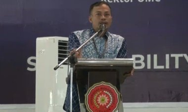 Mataf 2024, Rektor UMC Sambut Mahasiswa Baru  di Kampus  Masa Depan