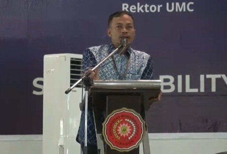 Mataf 2024, Rektor UMC Sambut Mahasiswa Baru  di Kampus  Masa Depan