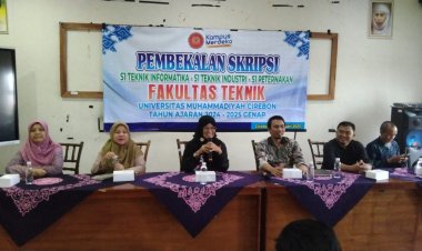 Tingkatkan Kesiapan Akademik Mahasiswa, FT UMC Gelar Pembekalan Skripsi