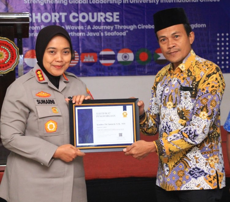 UMC Beri Penghargaan Global Safety Ambassador untuk Kombes Pol Sumarni