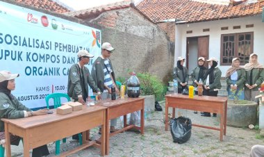 Inovasi Mahasiswa UMC di Desa Tanjungsari: Kulit Bawang Disulap Jadi Pestisida