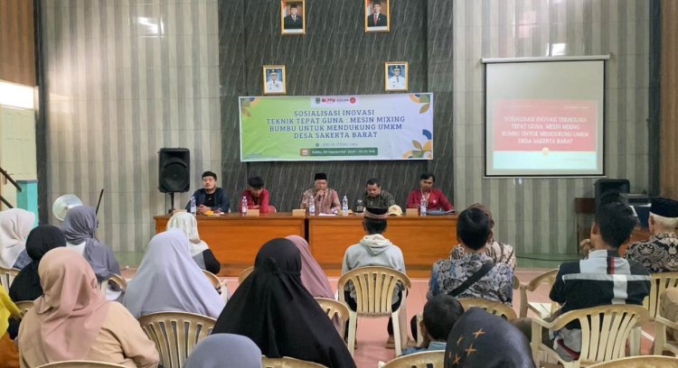 UMC Hadirkan Mesin Mixing Bumbu untuk UMKM