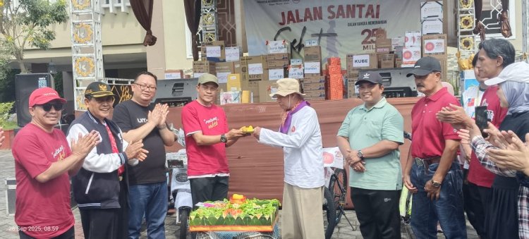 Meriah! UMC Gelar Milad ke-25 dengan Jalan Santai