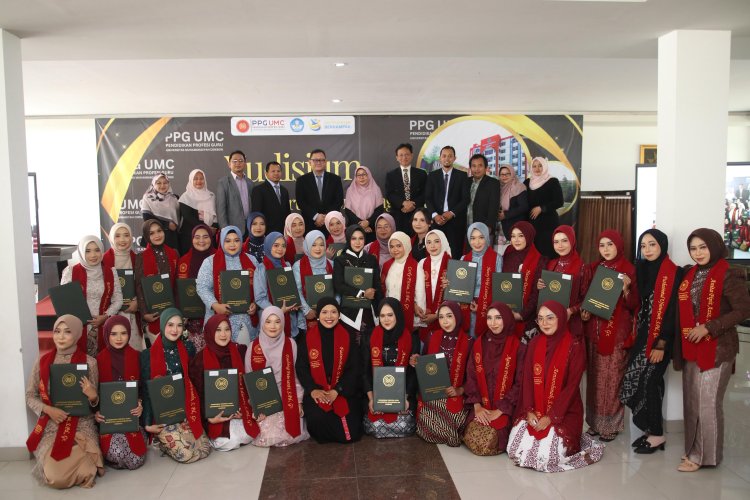 Sumpah Profesi PPG UMC, Guru Siap Mengabdi