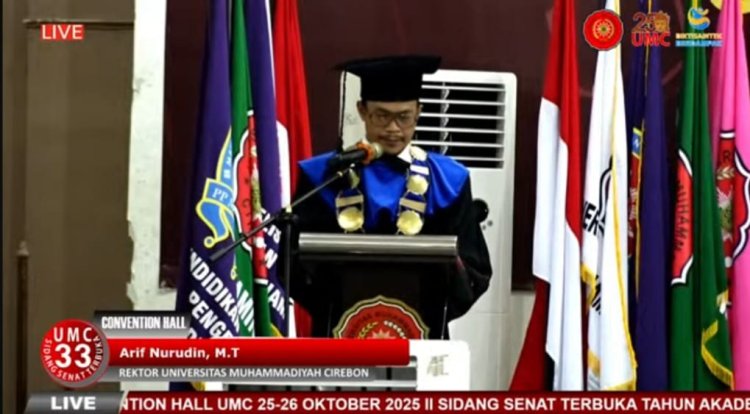Wisuda ke-33, Rektor UMC Ajak Lulusan Tangguh dan Kolaboratif Hadapi Tantangan Global