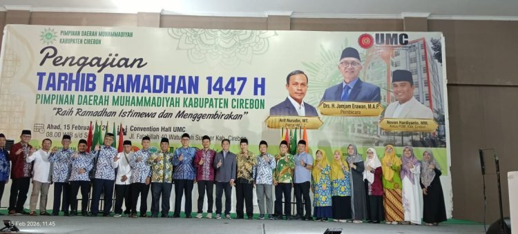 Tarhib Ramadan 1447 H, UMC dan Muhammadiyah Cirebon Ajak Raih Ramadan Istimewa dan Menggembirakan