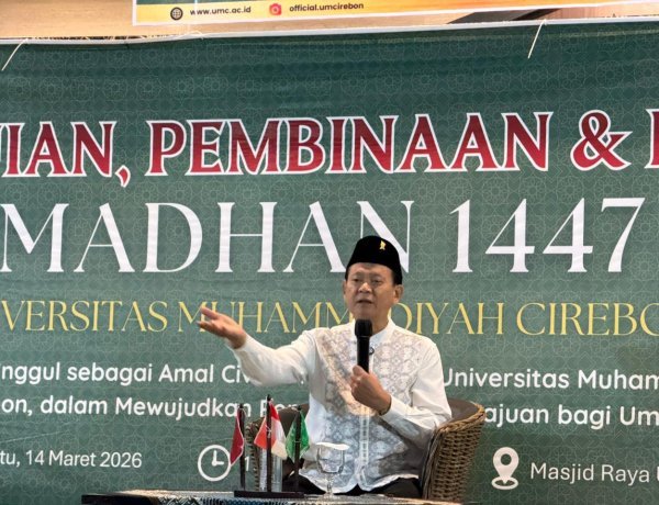 Masjid Raya UMC Jadi Saksi: Prof Rokhmin Dahuri Tegaskan Itqan sebagai Fondasi Etos Kerja Modern