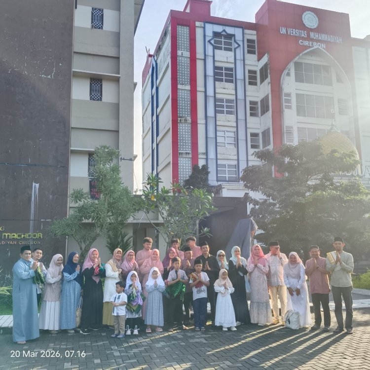 UMC Gelar Shalat Idul Fitri 1447 H, Rektor Ajak Perkuat Ukhuwah Islamiyah