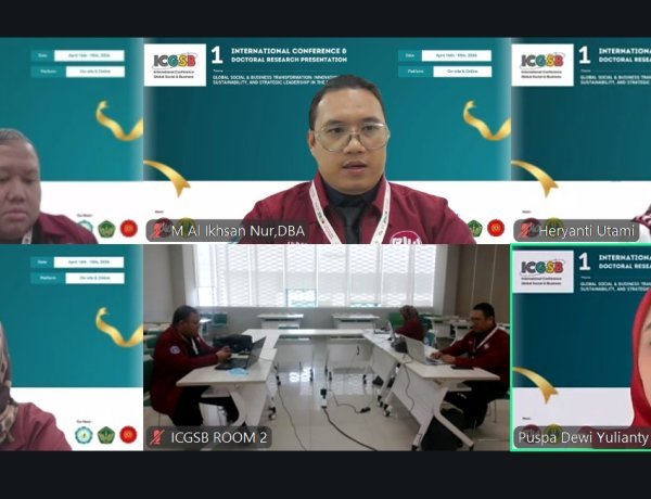 Di Konferensi Internasional ICGSB 2026, TIM Dosen FEB UMC Paparkan Isu Strategis Transformasi Digital