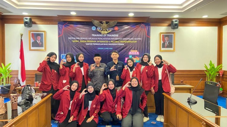 Tingkatkan Literasi Keuangan,  Mahasiswa FEB Ikuti Training SIAPIK KPwBI Cirebon