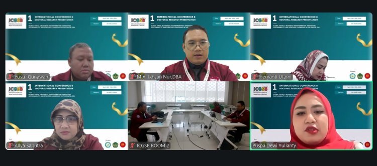 Di Konferensi Internasional ICGSB 2026, TIM Dosen FEB UMC Paparkan Isu Strategis Transformasi Digital