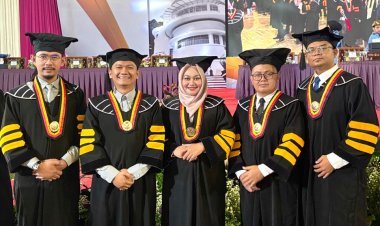FKIP UMC Berbangga, 5 Dosen Doktor Resmi Diwisuda dari UPI Bandung