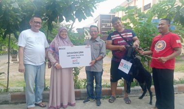 UMC Gandeng Mitra Perbankan, Sembelih Hewan Kurban dan Bagikan Daging ke Masyarakat