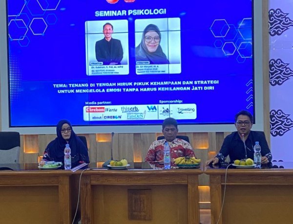 Himapsi FAI UMC Gelar Seminar Kesejahteraan Psikologis Remaja Cirebon