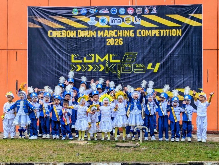 TK Lab School Universitas Muhammadiyah Cirebon Dominasi CDMC Kids 4, Borong Juara di Semua Kategori
