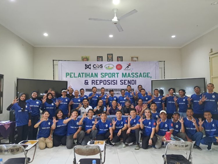 IKOR UMC dan Core of Sport Gelar Pelatihan Sport Massage Nasional Sekaligus Teken Kerja Sama Strategis
