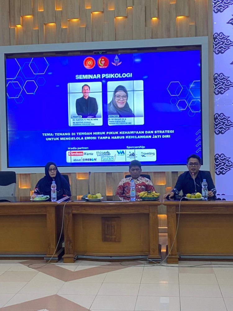 Himapsi FAI UMC Gelar Seminar Kesejahteraan Psikologis Remaja Cirebon