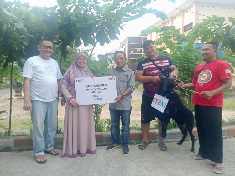UMC Gandeng Mitra Perbankan, Sembelih Hewan Kurban dan Bagikan Daging ke Masyarakat