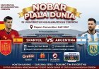 Supporter Messi dan Lamine Yamal Nikmati MBG di Convention Hall, Doskar UMC: Saya Akan Lawan