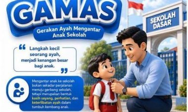 Hari Pertama Sekolah, Dekan FKIP UMC Dorong Dosen dan Tendik Antar Anak ke Sekolah