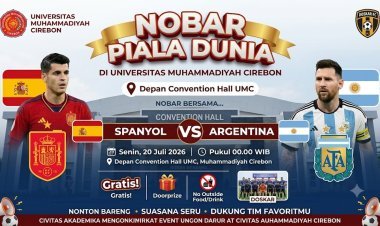 Tim Messi dan Lamine Yamal di Convention Hall, 3000 Calon Mahasiswa Baru Serbu UMC